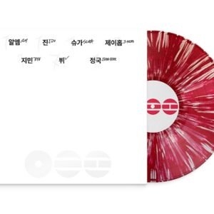 Arirang BTS the 5th Album Deluxe Vinyl Color (Ver Red Splatter)