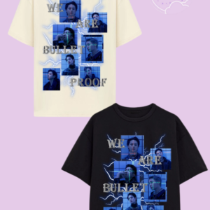PLAYERA WE ARE BULLET PROOF
